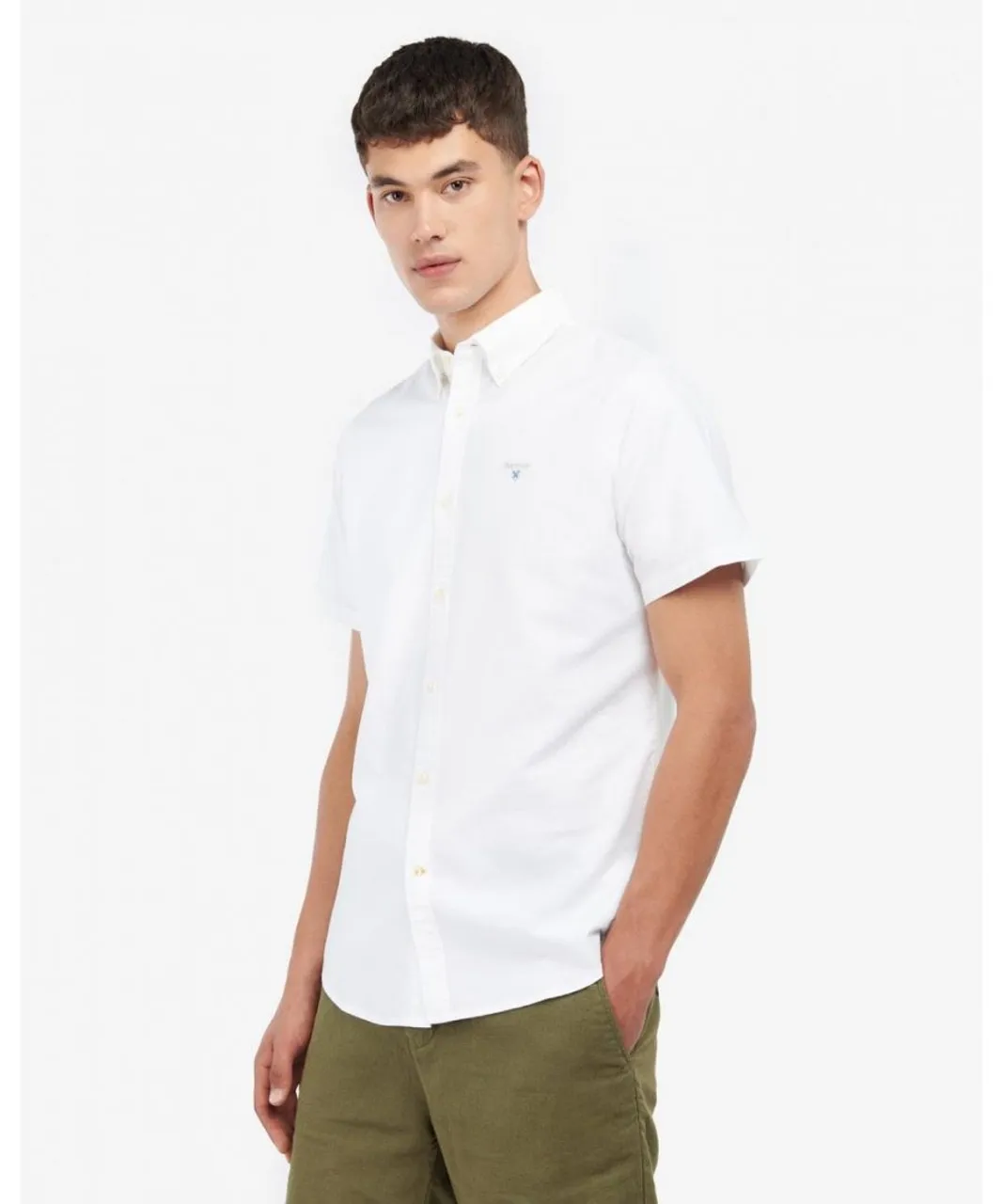 Barbour Oxtown Mens Tailored Shirt - White
