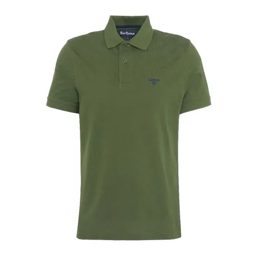 Barbour , Polo Shirts ,Green male, Sizes: