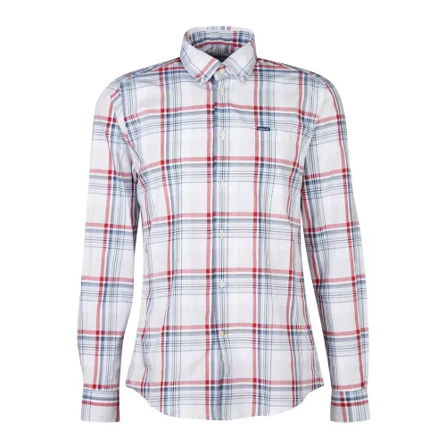 Barbour , Red Highland Check Shirt ,Multicolor male, Sizes: