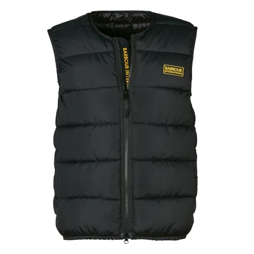Barbour , Ripley Quilted Gilet - Black ,Black male, Sizes: