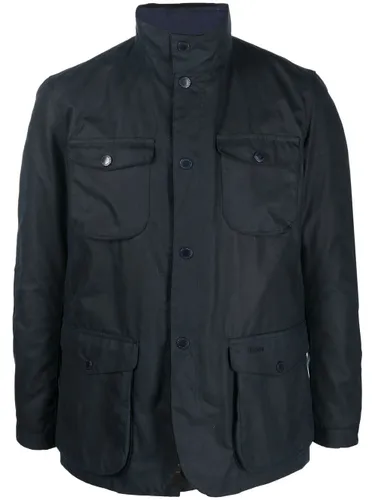 Barbour single-breasted fitted jacket - Blue