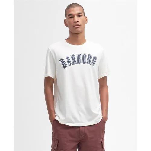 Barbour Stockland Graphic T-Shirt - White