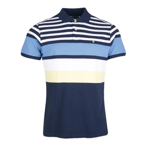 Barbour , Striped Cotton Polo Shirt ,Multicolor male, Sizes: