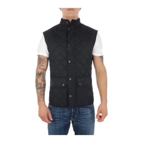 Barbour , Stylish Lowerdale Gilet for Men ,Black male, Sizes: