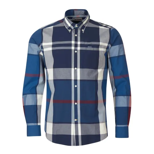 Barbour , Tailored Shirt Summer Navy ,Multicolor male, Sizes: