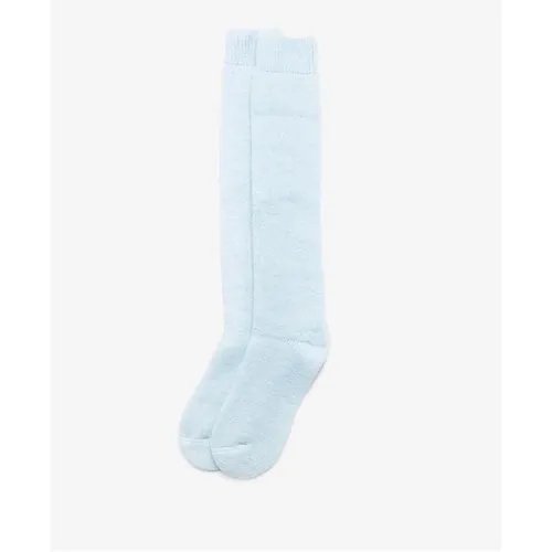 Barbour Wellington Knee Socks - Blue