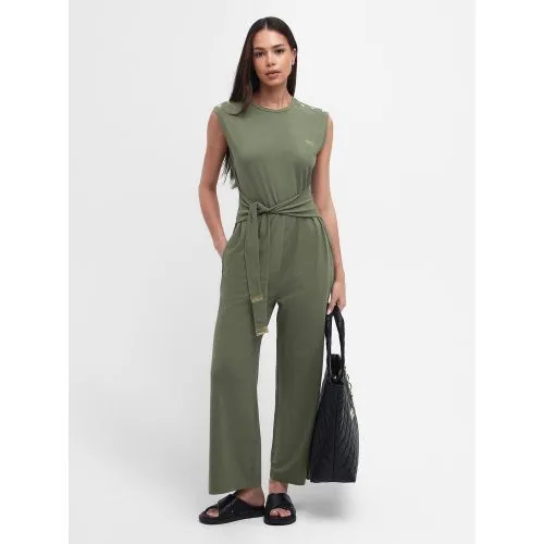 Barbour Womens Green Smoke Bluford Jumpsuit