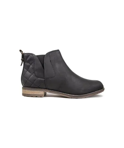 Barbour Womens Maia Boots - Black Leather