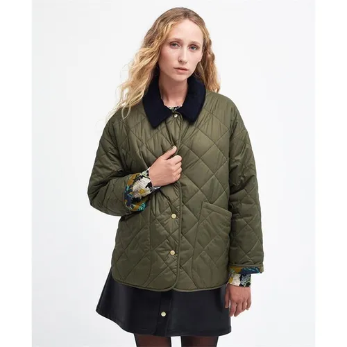 Barbour x House of Hackney Daintry Reversible Quilted Jacket - Green