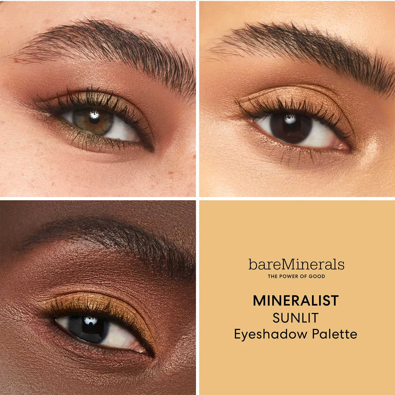 bareMinerals Mineralist Eyeshadow Palette 7.8g (Various Colours) - Sunlit