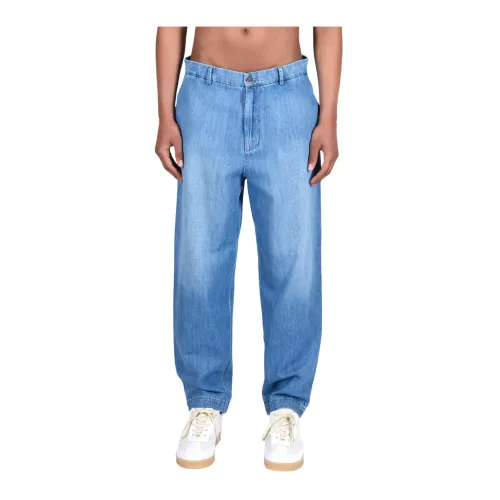 Barena Venezia , Cotton Trousers ,Blue male, Sizes: