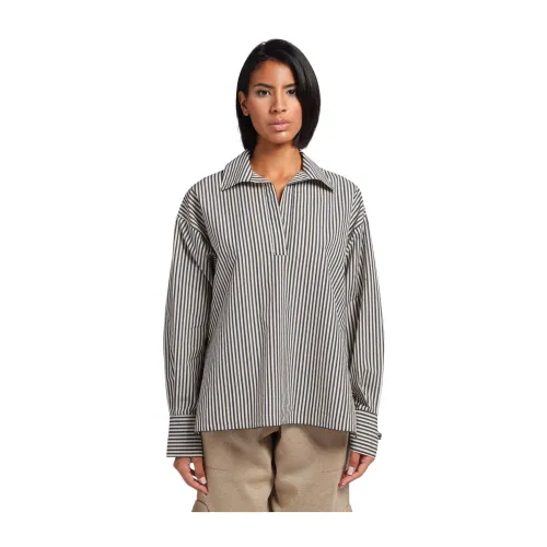 Barena Venezia , Striped Shirt ,Orange female, Sizes: