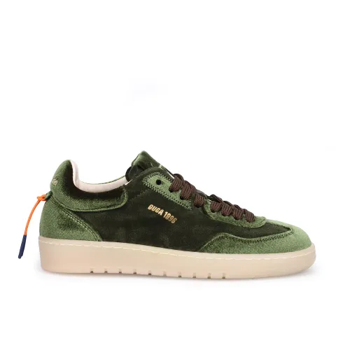 Barracuda , Green Velvet Sneakers - Comfortable and Versatile ,Green female, Sizes: