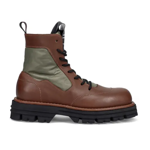 Barracuda , Versatile Lace-Up Ankle Boots ,Brown male, Sizes: