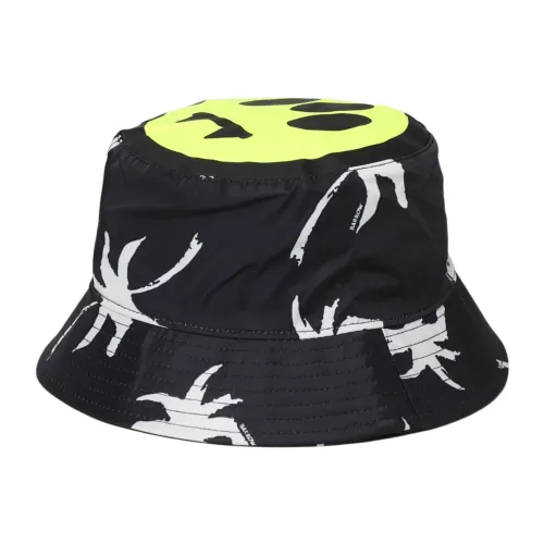 Barrow , Black Palm Pattern Kids Fisherman Hat ,Black unisex, Sizes: