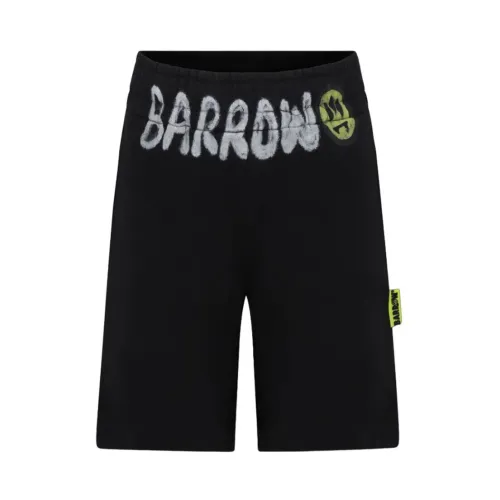 Barrow , Cotton Shorts for Comfort and Style ,Black male, Sizes: