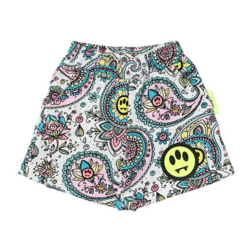 Barrow , Kids Multicolour Shorts with Smiley Print ,Multicolor female, Sizes: