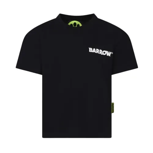 Barrow , Kids Short Sleeve T-Shirt ,Black male, Sizes: