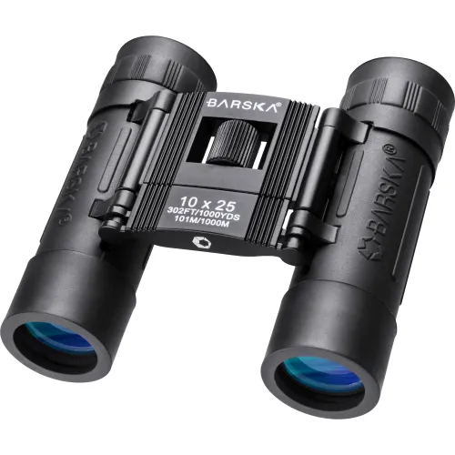 Barska Lucid View 10 X 25 Binoculars Black Compact