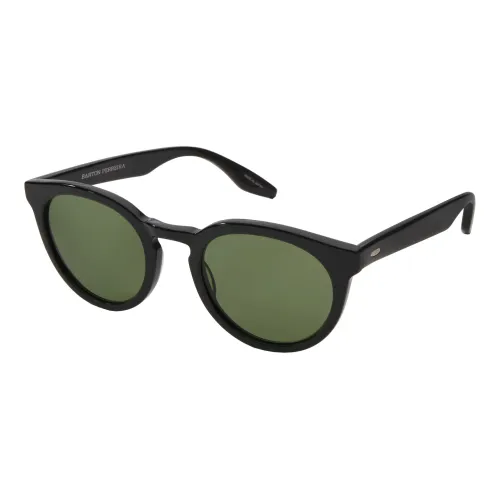 Barton Perreira , Black/Green Sunglasses ,Black unisex, Sizes: