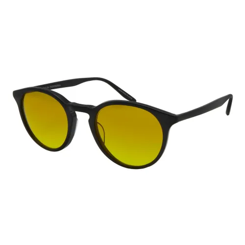 Barton Perreira , Black/Yellow Shaded Sunglasses ,Black unisex, Sizes: