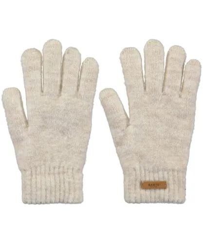 Barts Womens Witzia Super Soft Warm Knit Winter Gloves - White - One