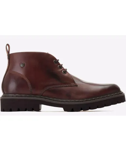 Base London Lomax Chukka Boot Mens - Brown Leather