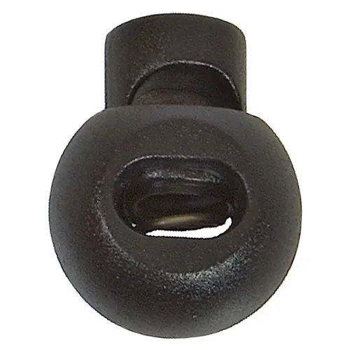 Basic Nature - Tanka - Strap buckle size rund - 10 Stück, black