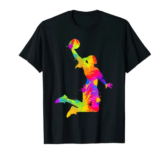 Basketball Basketball Girls Women Children T-Shirt