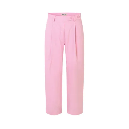Baum und Pferdgarten , Cropped Trousers ,Pink female, Sizes: