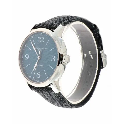 Baume et Mercier , Automatic Classima 10708 Watch ,Blue female, Sizes: ONE SIZE