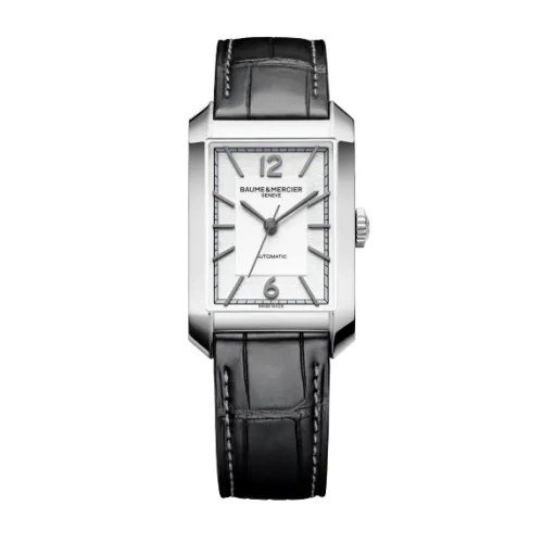 Baume et Mercier , Hampton 10522 Automatic Steel Watch ,Black female, Sizes: ONE SIZE