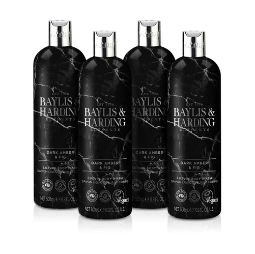 Baylis & Harding Elements Dark Amber & Fig Luxury Body Wash