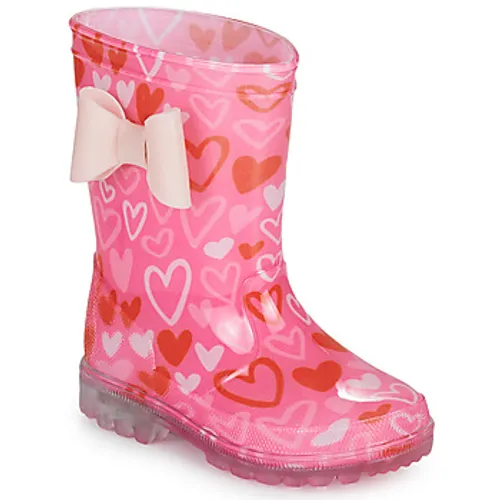 Be Only  ROSALIA  girls's Children's Wellington Boots in Pink