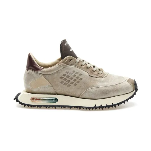 Be Positive , Bronze Sneakers with Space Race Design ,Beige female, Sizes: