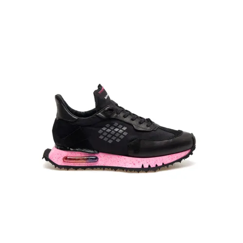 Be Positive , Womens Shoes Sneakers Black-pink Noos ,Black female, Sizes: