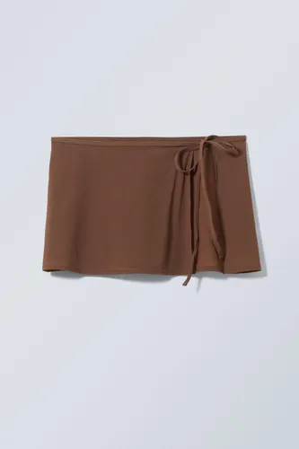 Beach Wrap Skirt - Beige