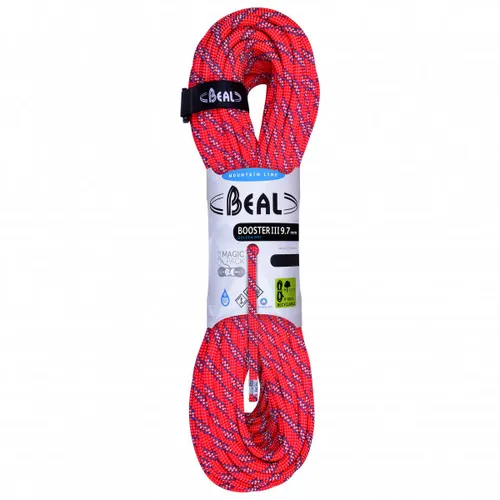 Beal - Booster III Golden dry 9,7 mm - Single rope size 50 m, multi