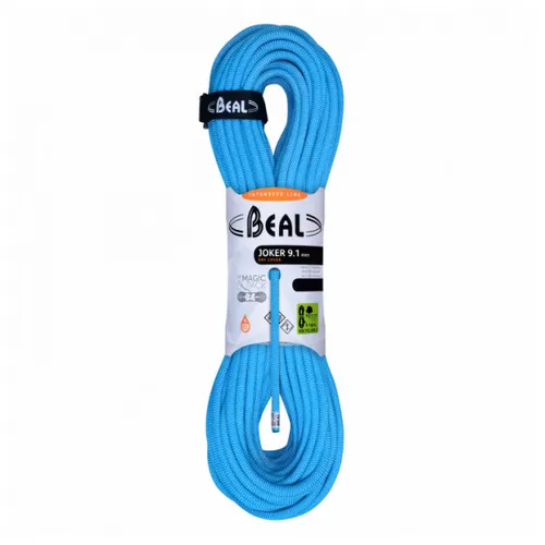 Beal - Joker 9,1 mm Golden Dry - Single rope size 50 m, blue