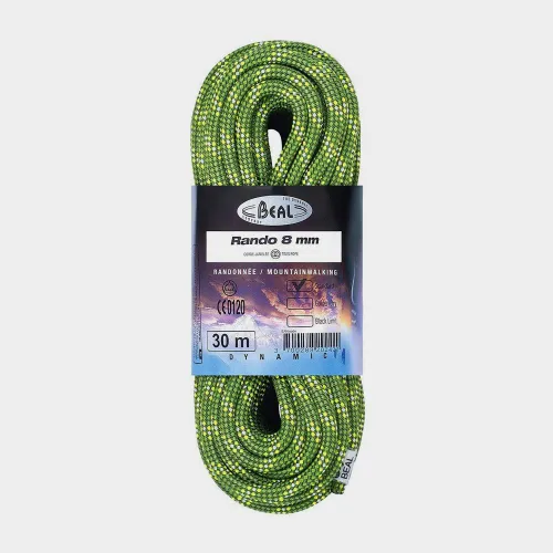 Beal Rando 8Mm Walkers Rope (30M) - Green, Green