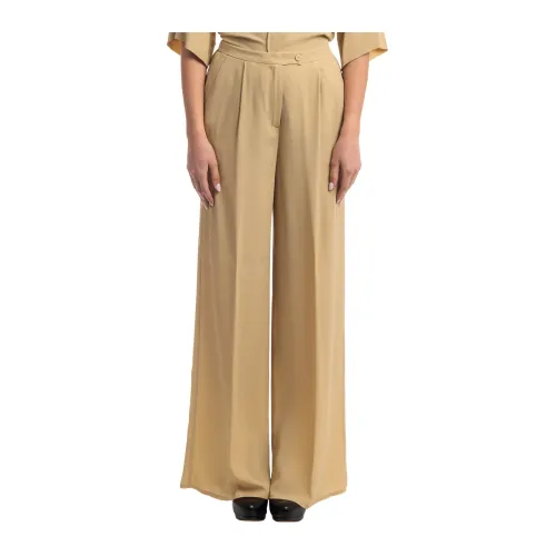 Beatrice .b , Stylish Fabric Pants ,Beige female, Sizes: