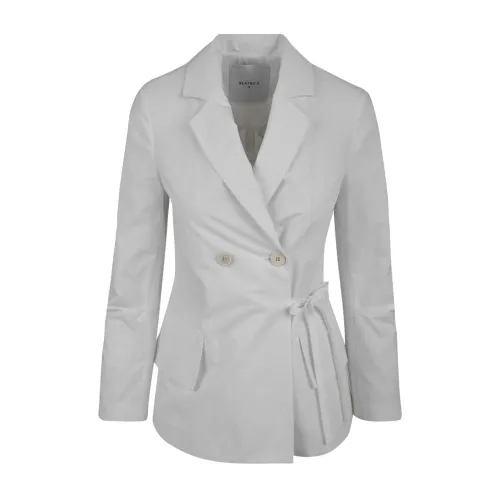 Beatrice .b , White Jacket for Women ,White female, Sizes: