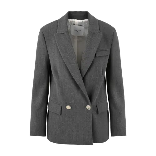 Beatrice .b , Womens Grey Jacket Model 23Fa3887 ,Gray female, Sizes: