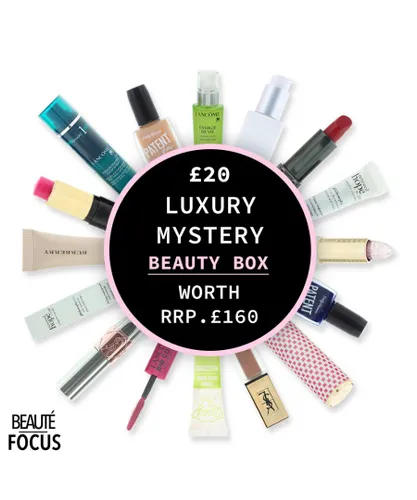 Beauté Focus Womens £20 Luxury Mystery Beauty Box - Worth £160 RRP - NA - One Size