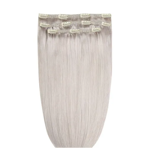 Beauty Works Deluxe Clip-in 16 Inch Extensions (Various Colours) - Silver