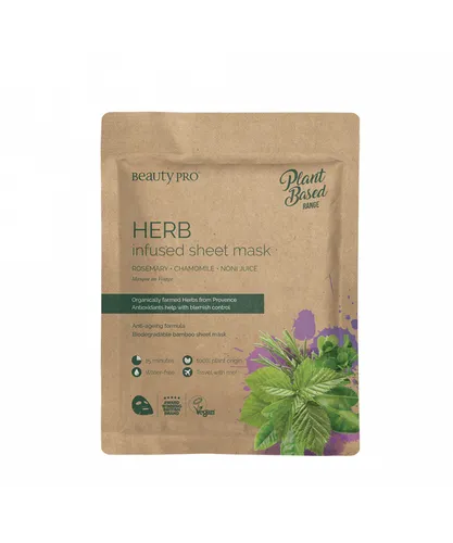 BeautyPro Unisex Herb, Rosemary, Chamomile and Noni Juice Sheet Mask (22ml) - NA - One Size