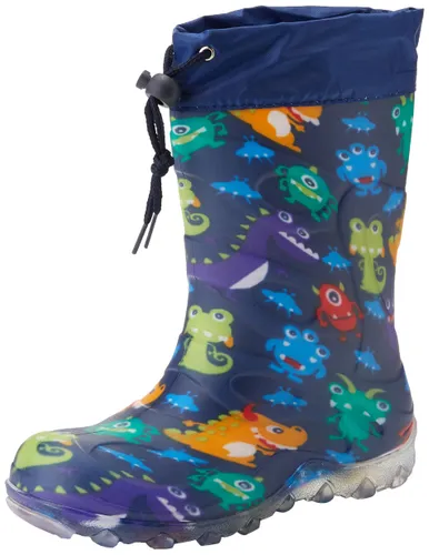 Beck Boys Blinking Monsters Snow boots