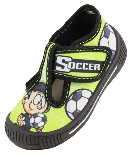 Beck Boys Soccer Slippers