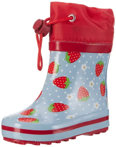 Beck Girls Strawberry Wellington rain boots