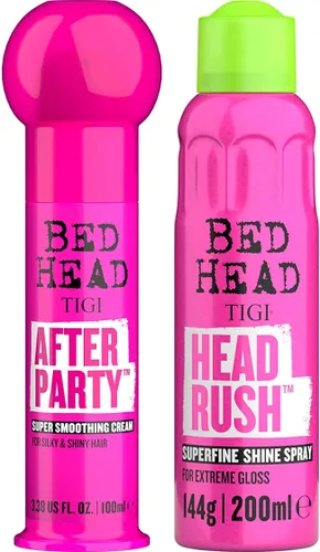Bed Head by TIGI Anti Frizz Hair Care Set with After Party